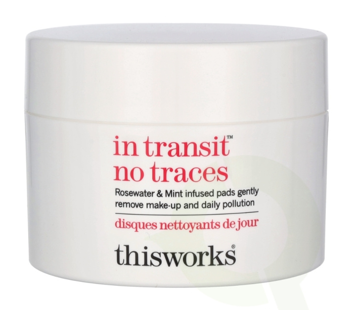 This Works In Transit No Traces Pads 60 ml 60 Pads in the group BEAUTY & HEALTH / Fragrance & Perfume / Deodorants / Deodorant for men at TP E-commerce Nordic AB (C74608)