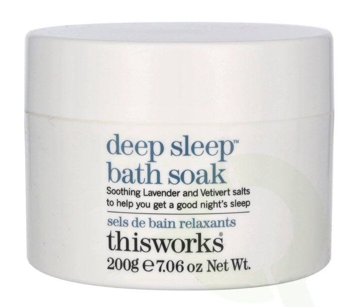 This Works Deep Sleep Bath Soak 200 g in the group BEAUTY & HEALTH / Skin care / Body health / Bath & Shower gels at TP E-commerce Nordic AB (C74609)