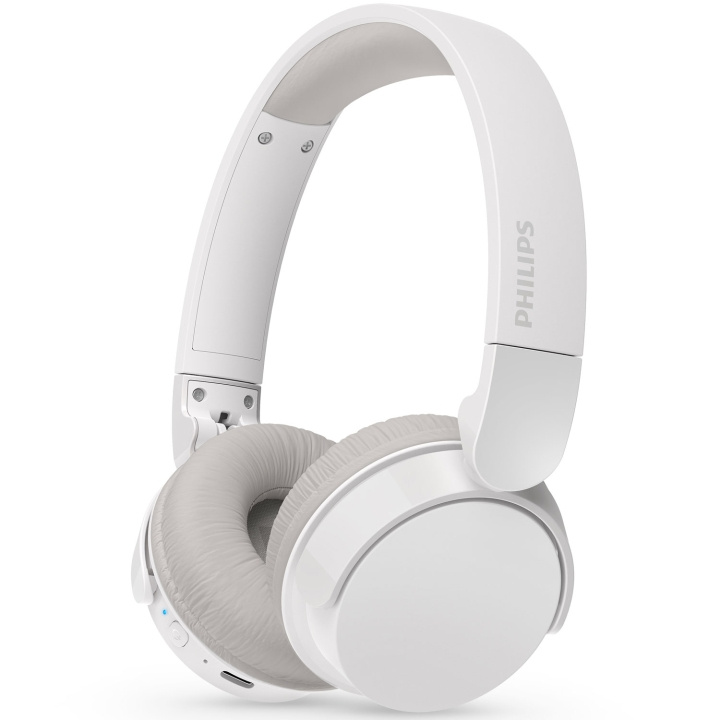 Philips TAH3209WT Trådlösa on-ear-hörlurar, 25h speltid, lätta och bekväma. Vita in the group HOME ELECTRONICS / Audio & Picture / Headphones & Accessories / Headphones at TP E-commerce Nordic AB (C74671)