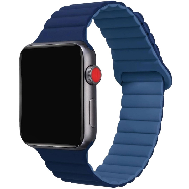 Celly Armband till Apple Watch 42/44/45mm Magnetiskt Blå in the group SMARTPHONE & TABLETS / Excercise, home & leisure / Apple Watch & Accessories / Accessories at TP E-commerce Nordic AB (C74703)