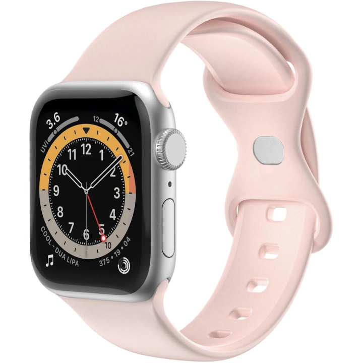 Celly Armband till Apple Watch 38/40/41mm Silikon Rosa in the group SMARTPHONE & TABLETS / Excercise, home & leisure / Apple Watch & Accessories / Accessories at TP E-commerce Nordic AB (C74707)