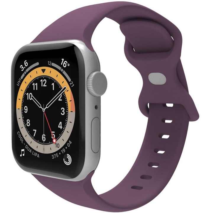 Celly Armband till Apple Watch 38/40/41mm Silikon Lila in the group SMARTPHONE & TABLETS / Excercise, home & leisure / Apple Watch & Accessories / Accessories at TP E-commerce Nordic AB (C74708)