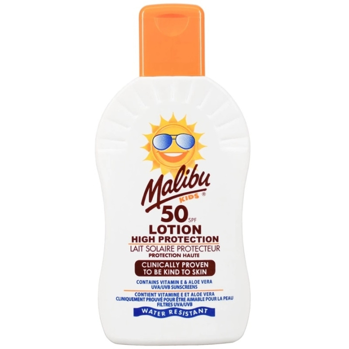 Malibu Kids Lotion SPF50 100ml in the group BEAUTY & HEALTH / Skin care / Tanning / Sunscreen at TP E-commerce Nordic AB (C74756)