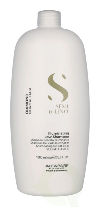 Alfaparf Semi Di Lino Illuminating Low Shampoo 1000 ml in the group BEAUTY & HEALTH / Hair & Styling / Hair care / Schampoo at TP E-commerce Nordic AB (C74784)