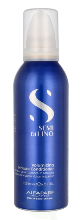 Alfaparf Semi Di Lino Volume Mousse Conditioner 200 ml in the group BEAUTY & HEALTH / Hair & Styling / Hair care / Conditioner at TP E-commerce Nordic AB (C74785)