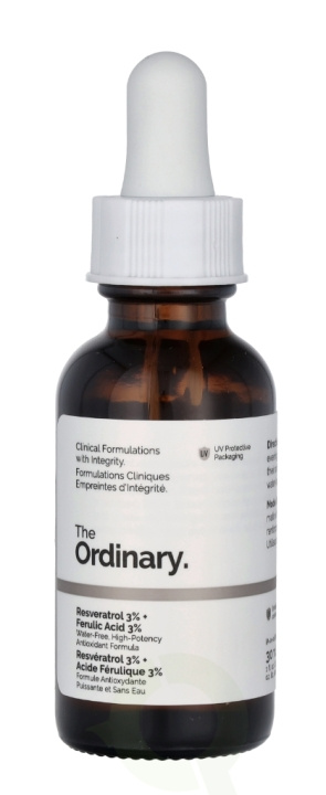 The Ordinary Resveratrol 3% + Ferulic Acid 3% 30 ml in the group BEAUTY & HEALTH / Skin care / Face / Skin serum at TP E-commerce Nordic AB (C74816)