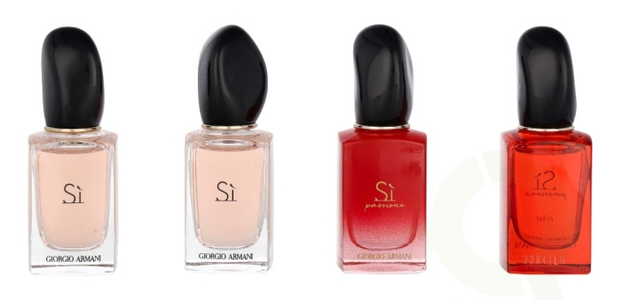 Armani Si Miniatures Set 28 ml 4x7ml - Si Edt/Si Edp/Si Fioro Edp/Si Passione Edp in the group BEAUTY & HEALTH / Fragrance & Perfume / Perfumes / Perfume sets at TP E-commerce Nordic AB (C74825)