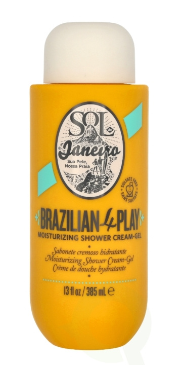 Sol De Janeiro Brazilian 4 Play Moisturizing Shower Cream 385 ml in the group BEAUTY & HEALTH / Skin care / Body health / Bath & Shower gels at TP E-commerce Nordic AB (C74915)