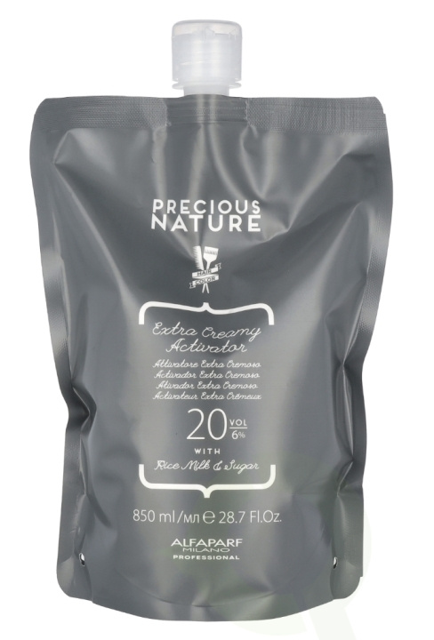 Alfaparf Precious Nature Activator 850 ml Grey Black in the group BEAUTY & HEALTH / Hair & Styling / Hair care / Hair Dye / Hair Dye & Color bombs at TP E-commerce Nordic AB (C74933)