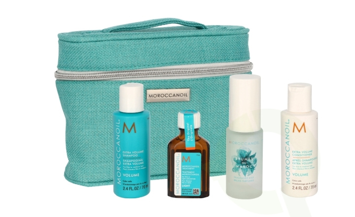 Moroccanoil Mini Travel Volume Set 195 ml Shampoo 70ml/Conditioner 70ml/Oil Light 25ml/Fragrance Mist 30ml in the group BEAUTY & HEALTH / Gift sets / Gift sets for her at TP E-commerce Nordic AB (C74944)