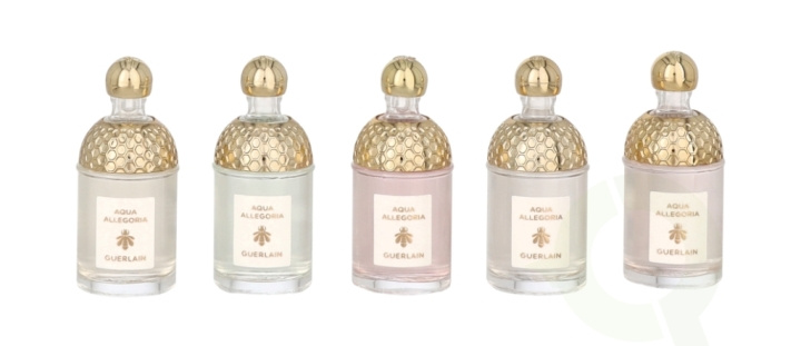 Guerlain Aqua Allegoria Miniatures Set 37.5 ml Aqua Allegoria Pera Granita 7.5ml/Aqua Allegoria Rosa7.5ml/Aqua Allegoria Nerolia Vetiver 7.5ml/Aqua Allegoria Mandarine Basilic 7.5ml/ Aqua Allegoria Bergamote Calabria 7.5ml in the group BEAUTY & HEALTH / Gift sets / Gift sets for her at TP E-commerce Nordic AB (C74952)