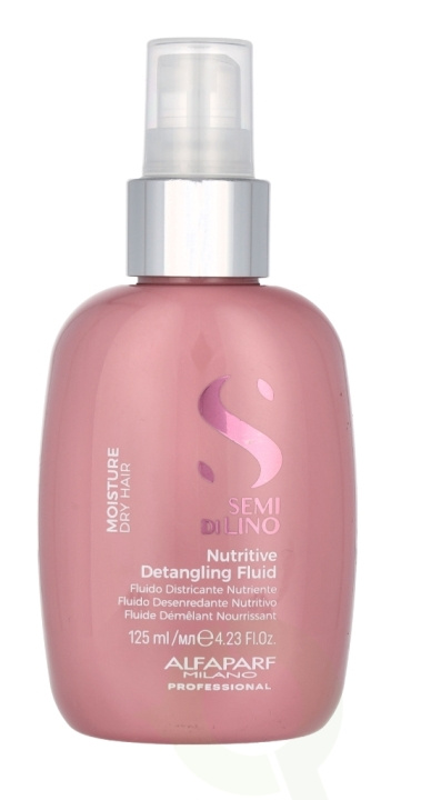 Alfaparf Semi Di Lino Nutritive Detangling Fluid 125 ml in the group BEAUTY & HEALTH / Hair & Styling / Hair care / Conditioner at TP E-commerce Nordic AB (C75040)