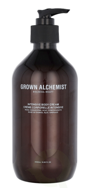 Grown Alchemist Intensive Body Cream 500 ml Rosa Damascena, Acai & Pomegranate in the group BEAUTY & HEALTH / Skin care / Body health / Body lotion at TP E-commerce Nordic AB (C75064)