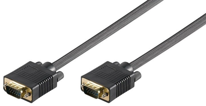 Goobay SVGA cable, 0.8 m in the group COMPUTERS & PERIPHERALS / Computer cables / VGA / Cables at TP E-commerce Nordic AB (C75133)