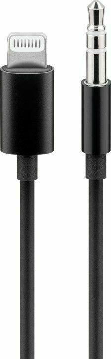 Goobay AUX Lightning - 3.5 mm audio cable, 1m in the group SMARTPHONE & TABLETS / Chargers & Cables / Adapters at TP E-commerce Nordic AB (C75134)