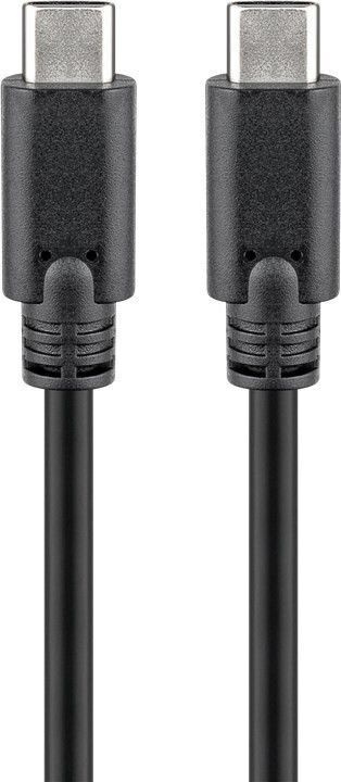 Goobay USB-C to USB-C 3.2 Gen1 cable, 0.5m in the group COMPUTERS & PERIPHERALS / Computer cables / USB / USB-C at TP E-commerce Nordic AB (C75170)