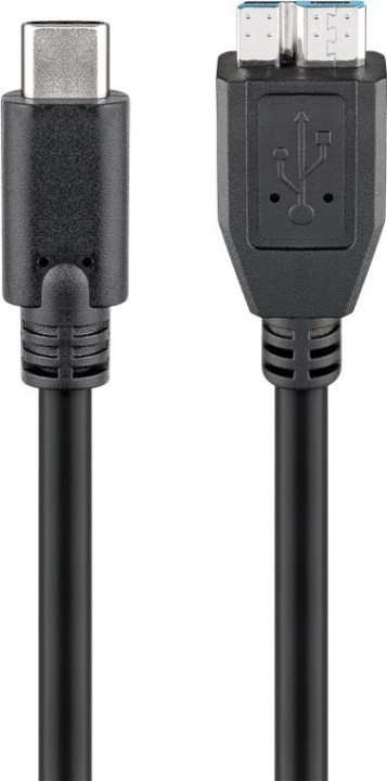 Goobay USB-C to micro-B cable, 0.6 m in the group COMPUTERS & PERIPHERALS / Computer cables / USB / USB-C at TP E-commerce Nordic AB (C75182)