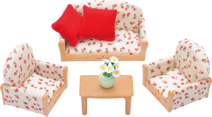 Sylvanian Families 3-piece sofa set in the group TOYS, KIDS & BABY PRODUCTS / Toys / Docks & Accessories at TP E-commerce Nordic AB (C75207)