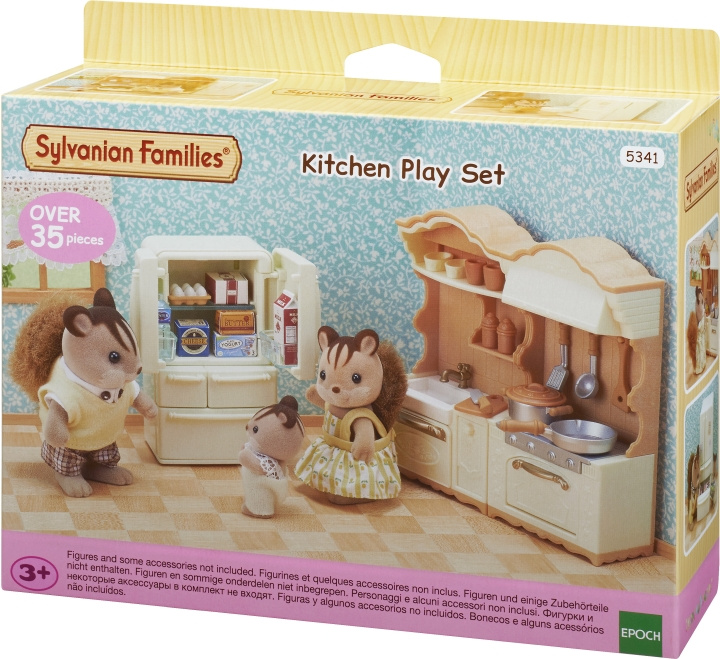 Sylvanian Families Farmhouse kitchen with fridge in the group TOYS, KIDS & BABY PRODUCTS / Toys / Docks & Accessories at TP E-commerce Nordic AB (C75217)