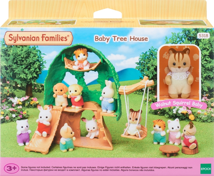 Sylvanian Families Adventure tree house for babies in the group TOYS, KIDS & BABY PRODUCTS / Toys / Docks & Accessories at TP E-commerce Nordic AB (C75221)