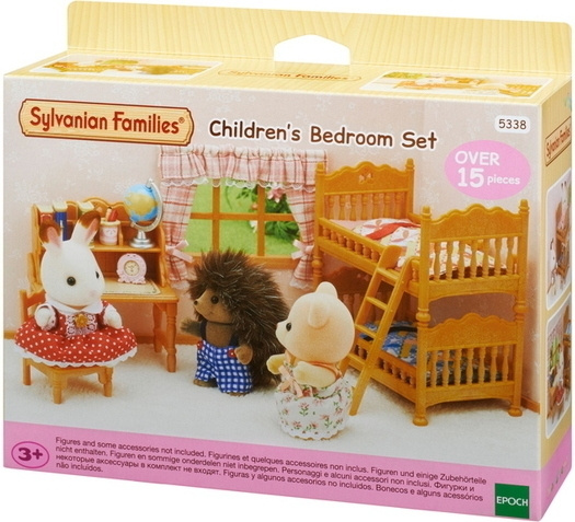 Sylvanian Families Farmhouse children\'s room with bunk bed in the group TOYS, KIDS & BABY PRODUCTS / Toys / Docks & Accessories at TP E-commerce Nordic AB (C75224)