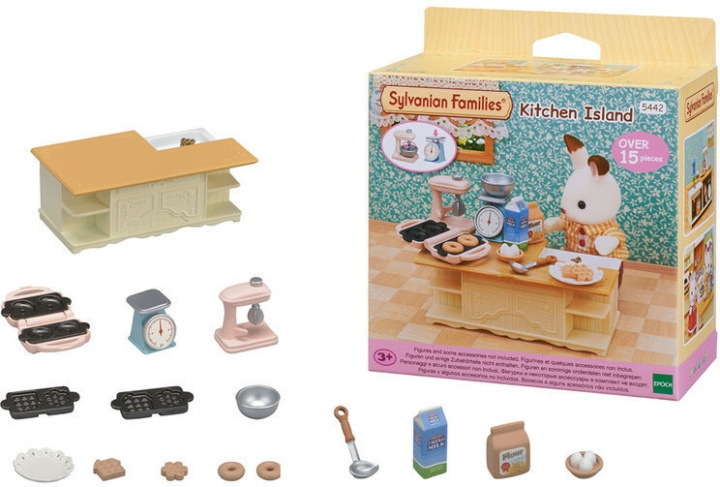 Sylvanian Families Kitchen island in the group TOYS, KIDS & BABY PRODUCTS / Toys / Docks & Accessories at TP E-commerce Nordic AB (C75226)