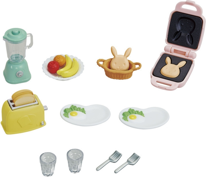 Sylvanian Families Breakfast set with toaster in the group TOYS, KIDS & BABY PRODUCTS / Toys / Docks & Accessories at TP E-commerce Nordic AB (C75229)