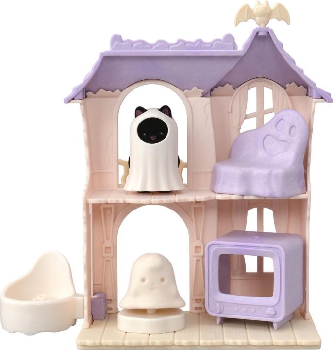 Sylvanian Families Haunted house in the group TOYS, KIDS & BABY PRODUCTS / Toys / Docks & Accessories at TP E-commerce Nordic AB (C75240)