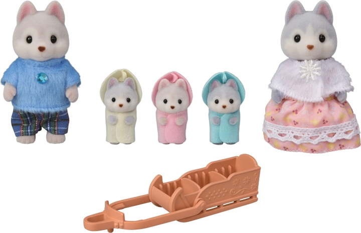 Sylvanian Families Huskyperhe in the group TOYS, KIDS & BABY PRODUCTS / Toys / Docks & Accessories at TP E-commerce Nordic AB (C75249)