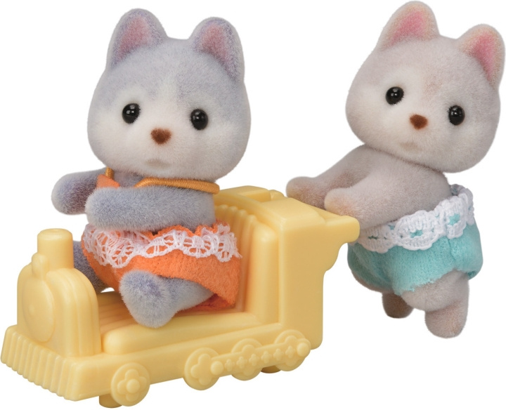 Sylvanian Families Husky twins in the group TOYS, KIDS & BABY PRODUCTS / Toys / Docks & Accessories at TP E-commerce Nordic AB (C75250)