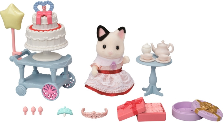 Sylvanian Families Cake party play set in the group TOYS, KIDS & BABY PRODUCTS / Toys / Docks & Accessories at TP E-commerce Nordic AB (C75255)