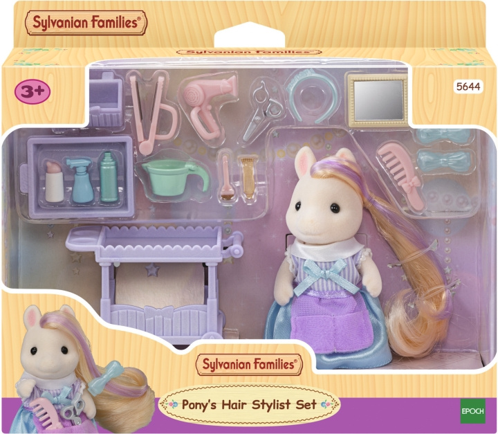 Sylvanian Families Pony\'s Hairdresser Play Set in the group TOYS, KIDS & BABY PRODUCTS / Toys / Docks & Accessories at TP E-commerce Nordic AB (C75257)