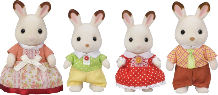 Sylvanian Families Chocolate bunny family in the group TOYS, KIDS & BABY PRODUCTS / Toys / Docks & Accessories at TP E-commerce Nordic AB (C75259)