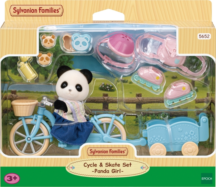 Sylvanian Families Bike and skates play set in the group TOYS, KIDS & BABY PRODUCTS / Toys / Docks & Accessories at TP E-commerce Nordic AB (C75260)