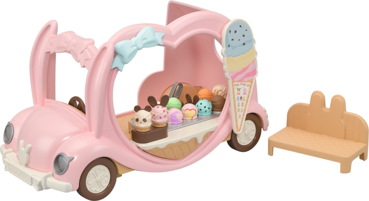 Sylvanian Families Ice cream van in the group TOYS, KIDS & BABY PRODUCTS / Toys / Docks & Accessories at TP E-commerce Nordic AB (C75262)