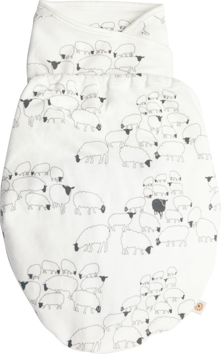 Ergobaby Swaddler Sleeping Bag, Sheep, 0 month - 61 cm in the group TOYS, KIDS & BABY PRODUCTS / Children\'s textiles / Duvets & Pillows at TP E-commerce Nordic AB (C75268)