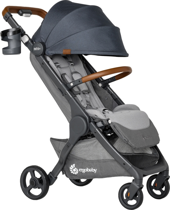 Ergobaby Metro+ Deluxe travel wheels, London Grey in the group TOYS, KIDS & BABY PRODUCTS / Strollers & Accessories at TP E-commerce Nordic AB (C75279)