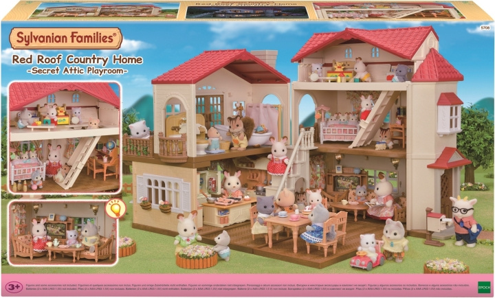 Sylvanian Families 5708 - Townhouse in the hillside in the group TOYS, KIDS & BABY PRODUCTS / Toys / Docks & Accessories at TP E-commerce Nordic AB (C75280)