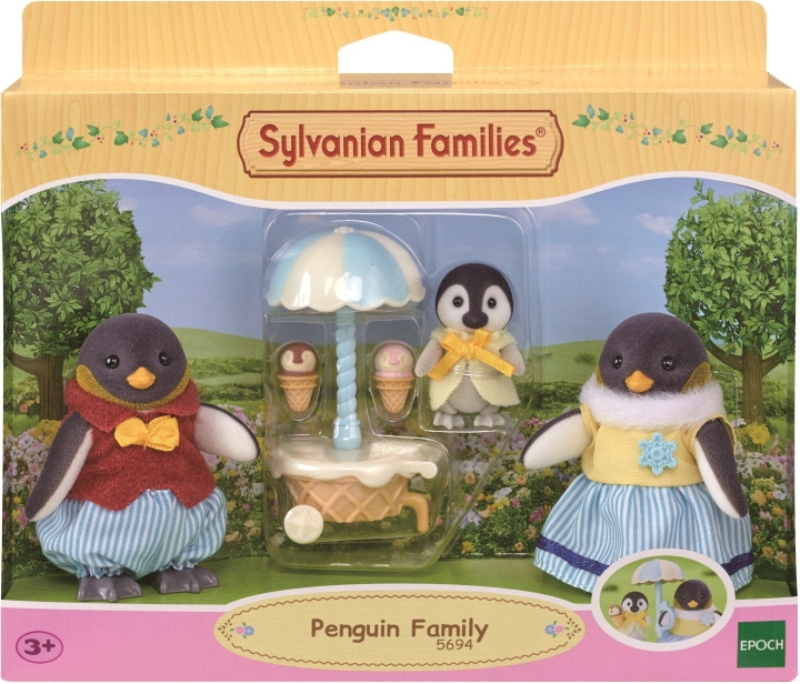 Sylvanian Families Penguin family in the group TOYS, KIDS & BABY PRODUCTS / Toys / Docks & Accessories at TP E-commerce Nordic AB (C75283)