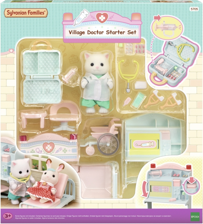 Sylvanian Families Medical kit for starter house in the group TOYS, KIDS & BABY PRODUCTS / Toys / Docks & Accessories at TP E-commerce Nordic AB (C75285)