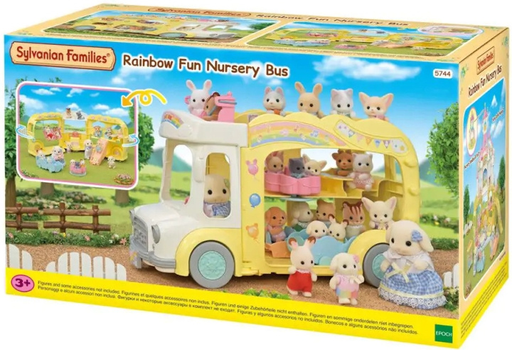 Sylvanian Families 3-berth bus at the playground in the group TOYS, KIDS & BABY PRODUCTS / Toys / Docks & Accessories at TP E-commerce Nordic AB (C75304)