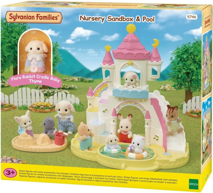 Sylvanian Families Sandbox and pool set in the group TOYS, KIDS & BABY PRODUCTS / Toys / Docks & Accessories at TP E-commerce Nordic AB (C75305)