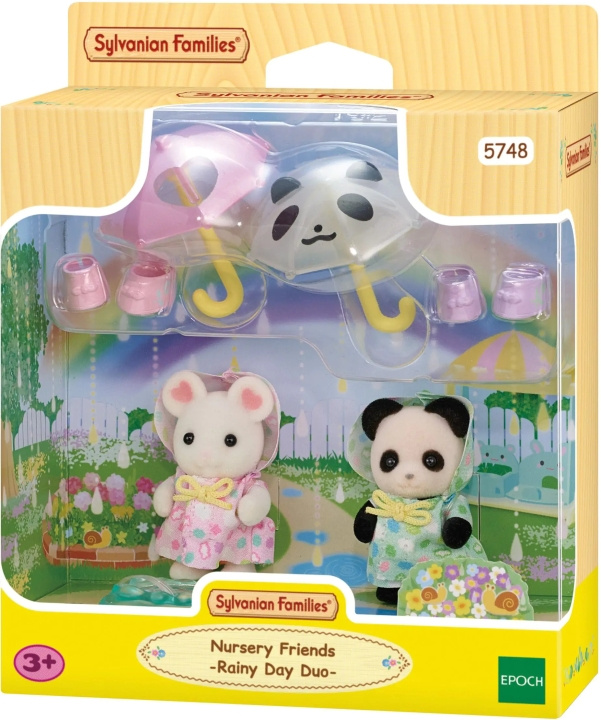 Sylvanian Families Buddies in the rain in the group TOYS, KIDS & BABY PRODUCTS / Toys / Docks & Accessories at TP E-commerce Nordic AB (C75306)