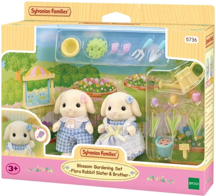 Sylvanian Families Garden set with figures in the group TOYS, KIDS & BABY PRODUCTS / Toys / Docks & Accessories at TP E-commerce Nordic AB (C75310)