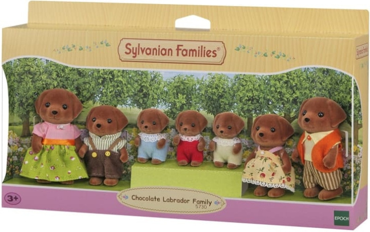 Sylvanian Families Chocolate Abrador Family in the group TOYS, KIDS & BABY PRODUCTS / Toys / Docks & Accessories at TP E-commerce Nordic AB (C75314)