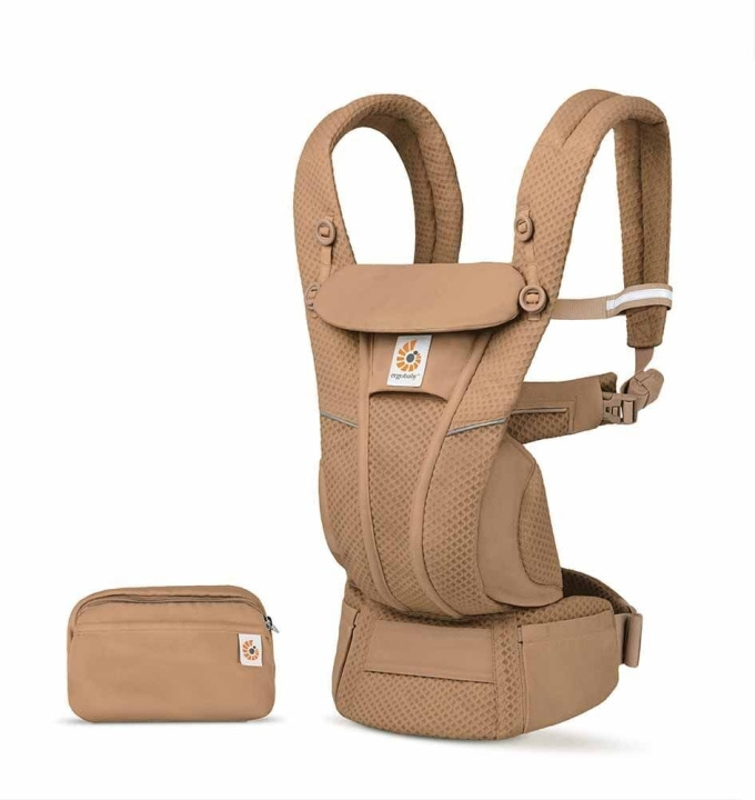 Ergobaby Omni Breeze backpack, Camel Brown in the group TOYS, KIDS & BABY PRODUCTS / Children\'s textiles / Baby carrier & Baby wraps at TP E-commerce Nordic AB (C75338)