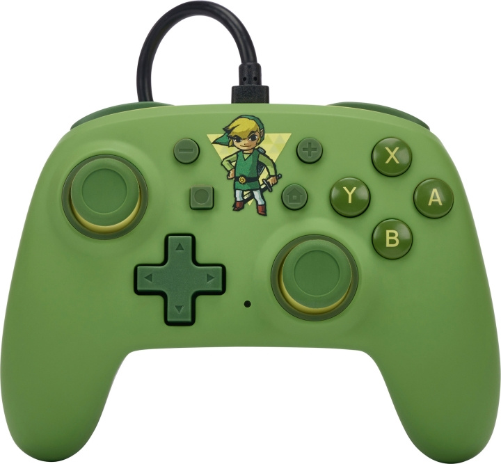 PowerA Nano Wired Controller, Toon Link, Switch in the group HOME ELECTRONICS / Game consoles & Accessories / Nintendo Switch / Accessories at TP E-commerce Nordic AB (C75383)