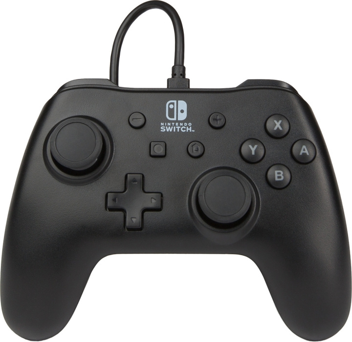 PowerA Wired Controller game controller, black, Switch in the group HOME ELECTRONICS / Game consoles & Accessories / Nintendo Switch / Accessories at TP E-commerce Nordic AB (C75384)