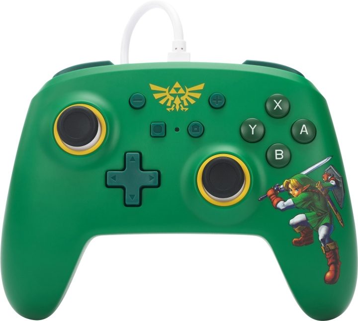 PowerA Wired Controller, Hyrule Defender, Switch in the group HOME ELECTRONICS / Game consoles & Accessories / Nintendo Switch / Accessories at TP E-commerce Nordic AB (C75386)