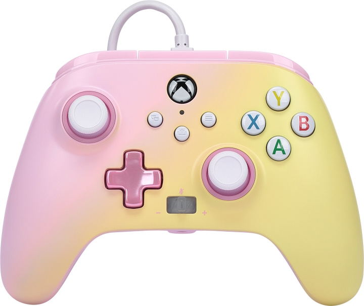 PowerA Enhanced Wired Controller, Pink Lemonade, Xbox in the group HOME ELECTRONICS / Game consoles & Accessories / Xbox Series X at TP E-commerce Nordic AB (C75394)